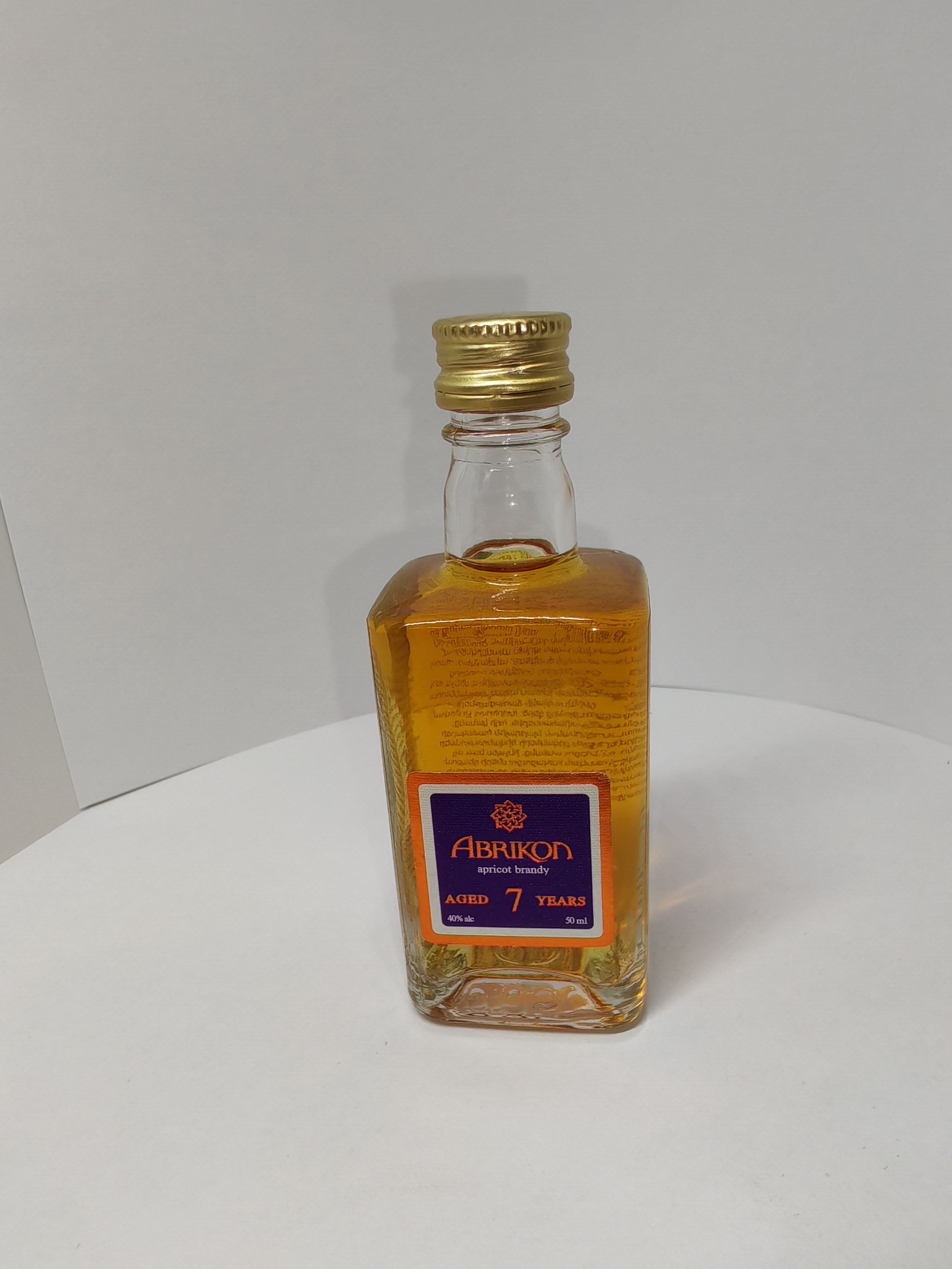 ABRIKON apricot brandy AGED 7 YEARS