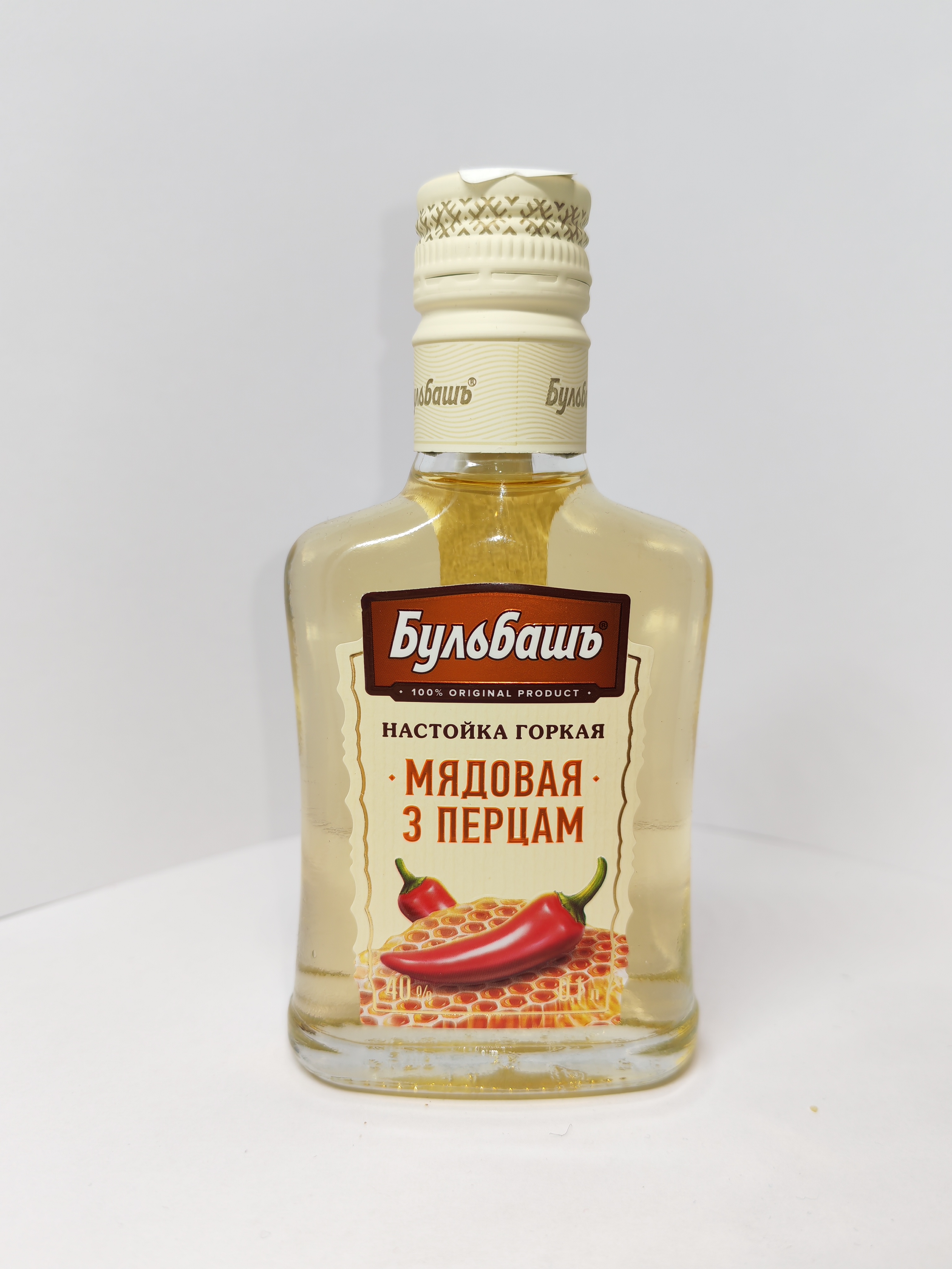 Булбашъ Настойка горкая мядовая з перцам
