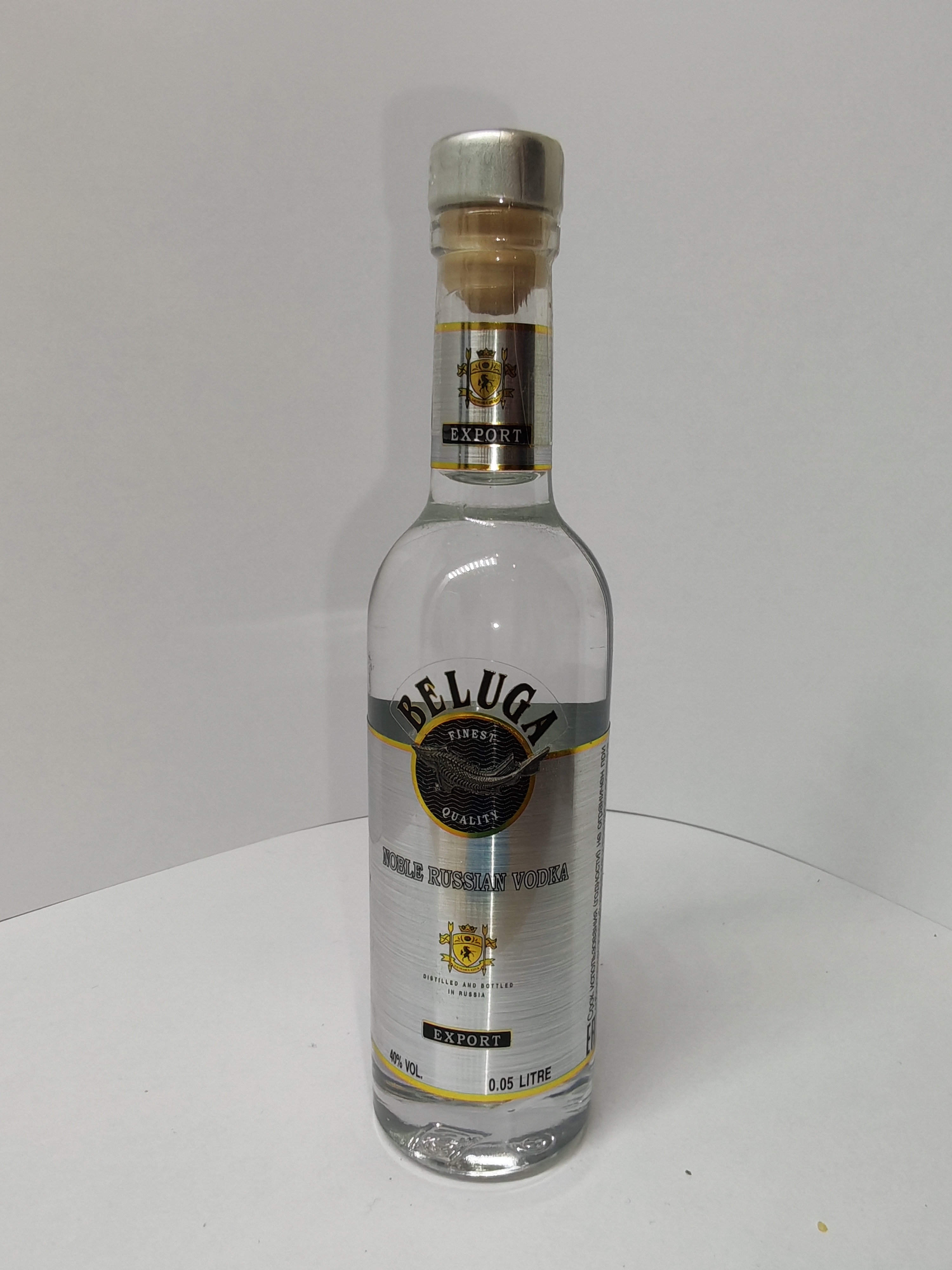 Beluga Noble Russian Vodka Export