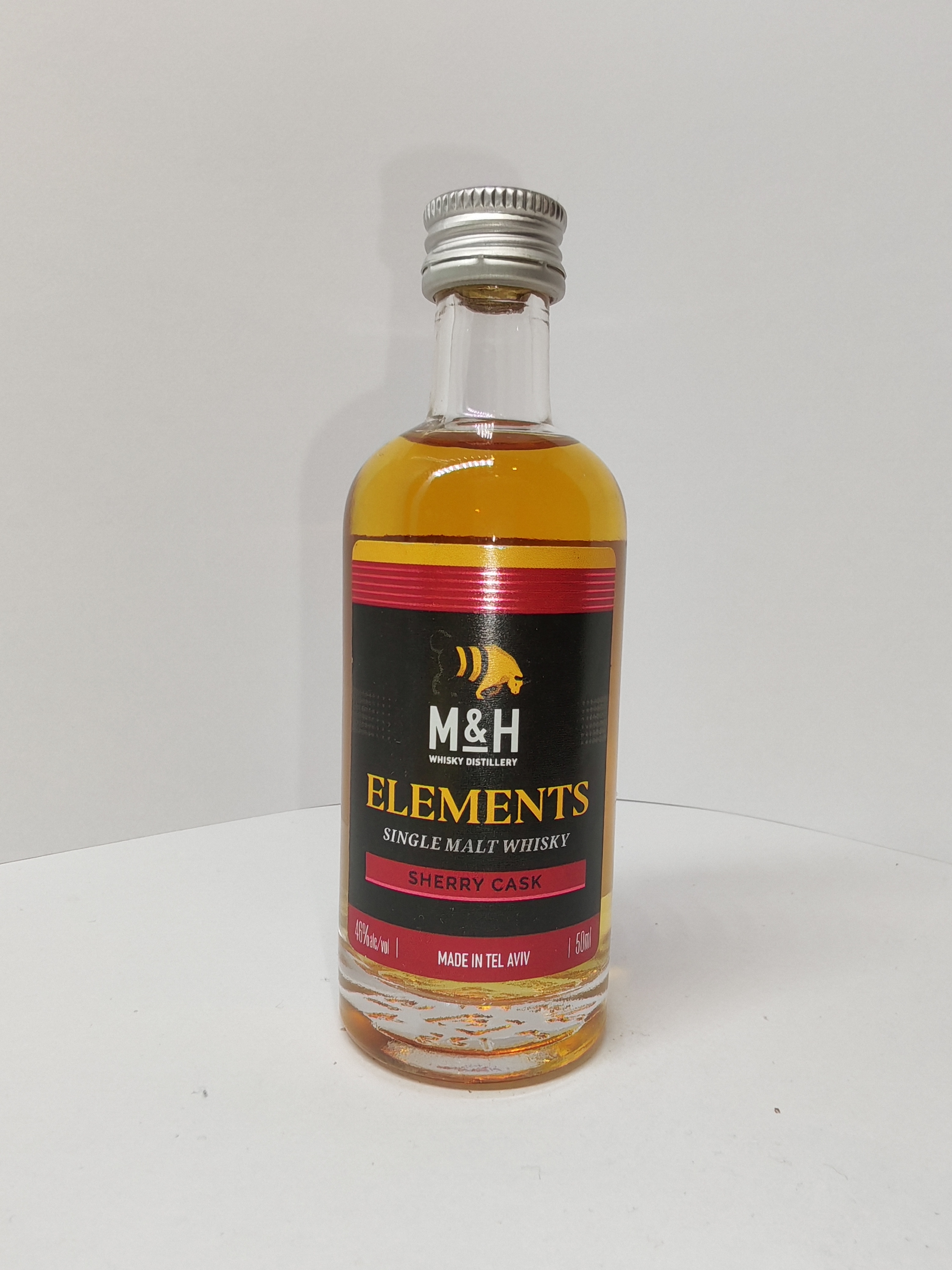 M&H Elements Single Malt Whisky Sherry Cask