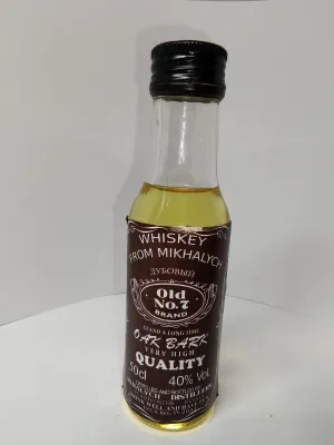 Old No.7 Brand Oak Bark Whiskey from Mikhalych