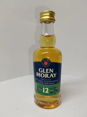 Glen Moray Speyside Single Malt Scotch Whisky Elgin Heritage Aged 12 Years